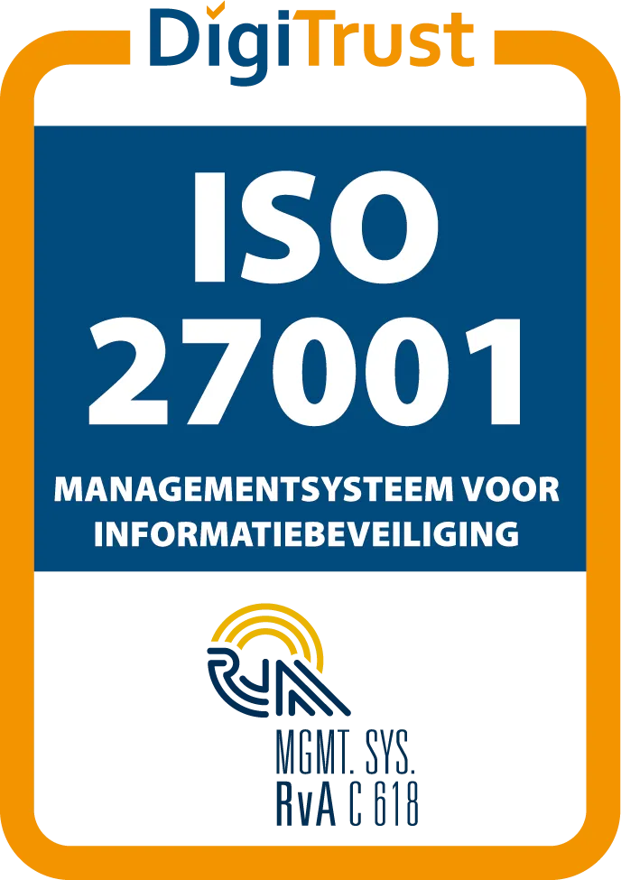 DigiTrust ISO 27001 certificaat managementsysteem voor informatiebeveiliging